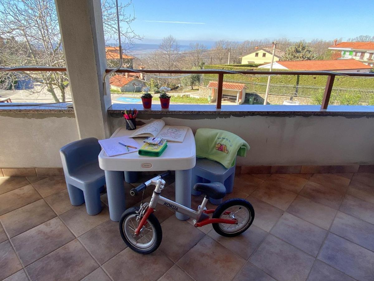 Sea View Istrian Countryside Apartment - Rota Dragonja Eksteriør billede