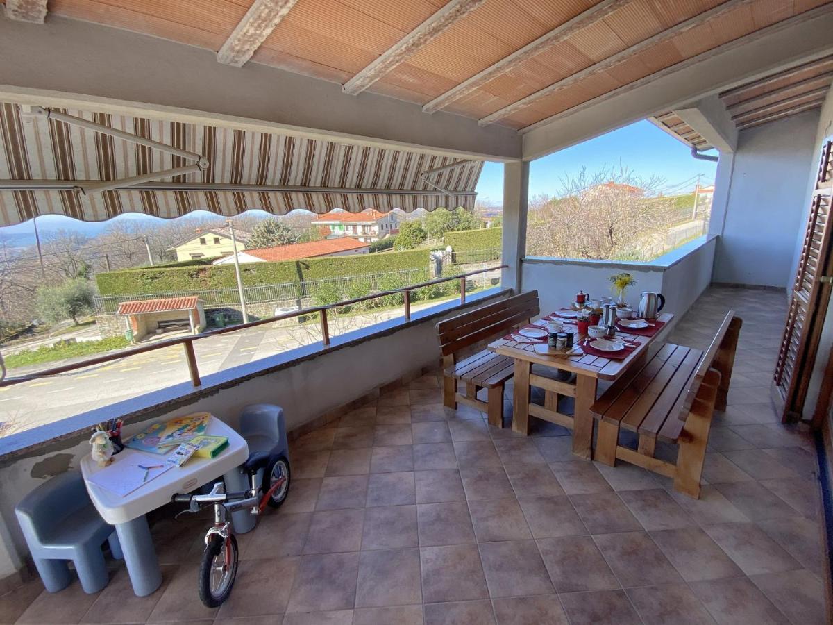 Sea View Istrian Countryside Apartment - Rota Dragonja Eksteriør billede
